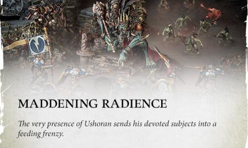 La muerte reina: Nuevos regimientos de renombre y reglas gratis para Ushoran