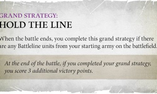 La gran estrategia de Mantener la Línea en AoS 3.0