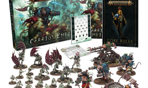 Caja Carrion Empire y battletomes nuevos para Skaven y Flesh-eater Courts