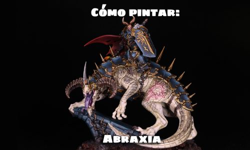 Así hemos pintado a Abraxia, Lanza del Elegido