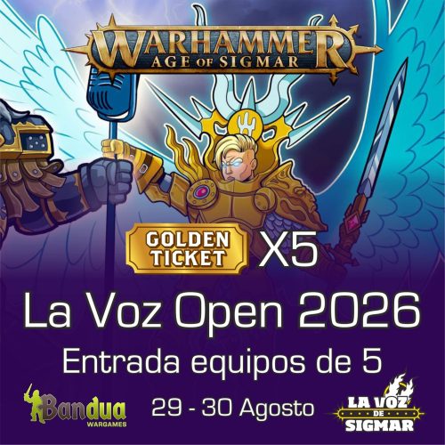 La Voz Open 2026 en directo: torneo por equipos de Age of Sigmar desde Lugo
