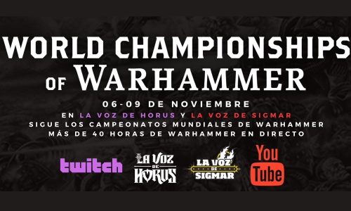 Sigue con nosotros en directo desde Atlanta los Mundiales de Warhammer