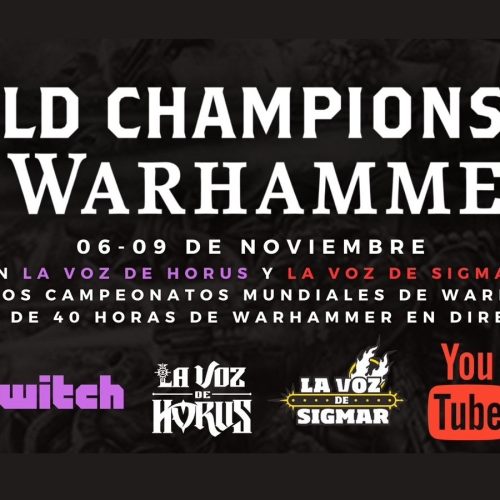 Sigue con nosotros en directo desde Atlanta los Mundiales de Warhammer